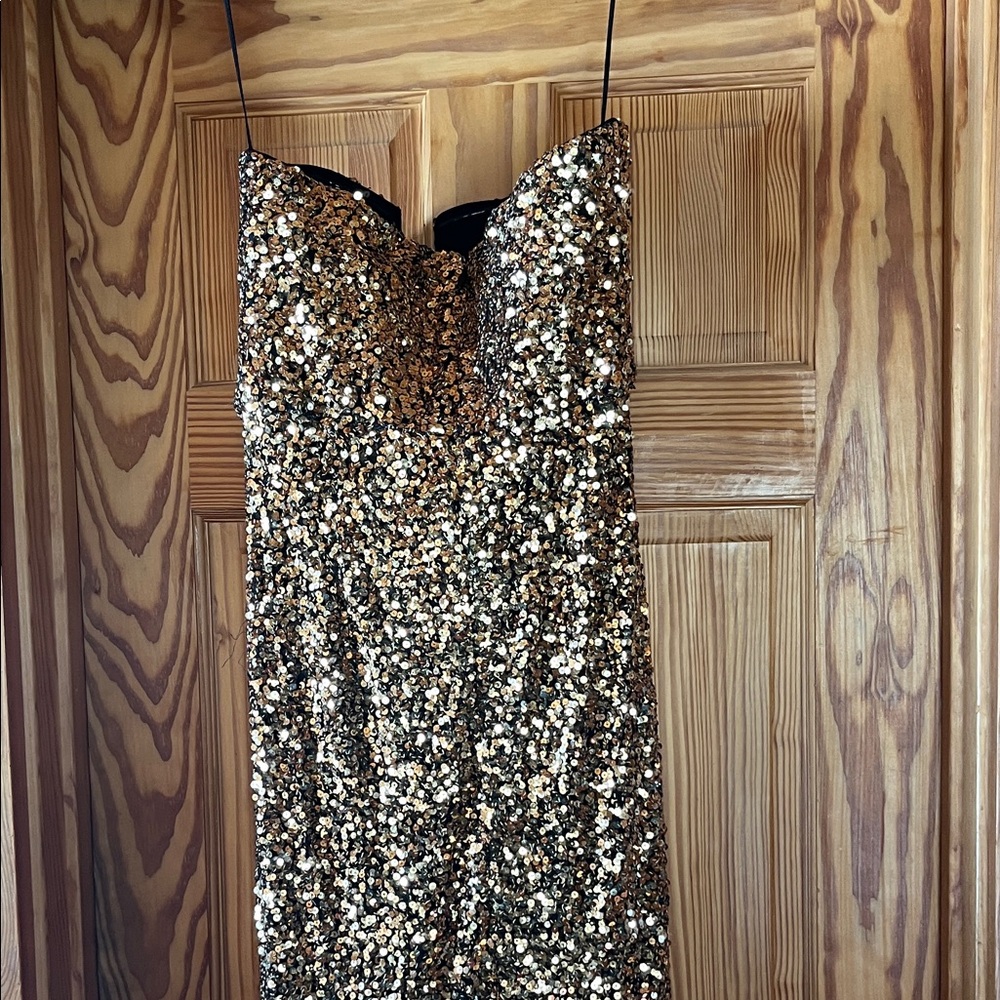 Dress the Population Fernanda sequin mermaid gown - Picture 4 of 8